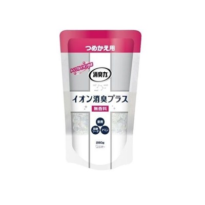 Ионный нейтрализатор неприятных запахов для комнаты и туалета Shoshuuriki (без аромата), ST  280 г (запаска)