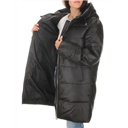 S21121 BLACK Куртка зимняя женская (150 гр. холлофайбера)