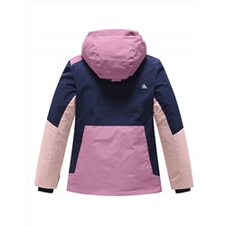 Горнолыжный костюм зимний для девочки розового цвета 9518R