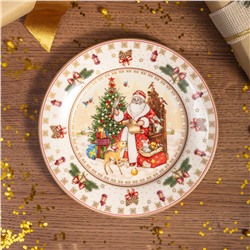 ТАРЕЛКА ОБЕДЕННАЯ LEFARD "ДЕД МОРОЗ" 27 СМ (КОР=18ШТ.)