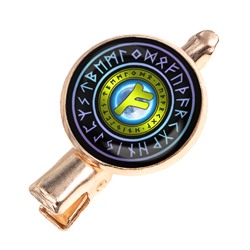HZF-0488 Заколка Руна Феху