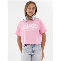 Футболка "Хаос" розовый детская