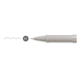 Ручка капиллярная Faber-Castell "Ecco Pigment" черная, 0,1мм