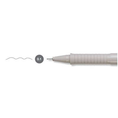 Ручка капиллярная Faber-Castell "Ecco Pigment" черная, 0,1мм