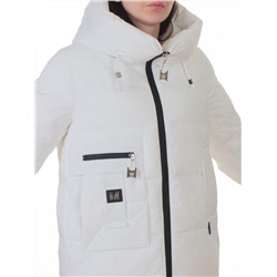 M-M07 WHITE Куртка зимняя женская (150 гр. холлофайбер)