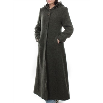0142 Пальто на пуговицах длинное Classic Fashion
