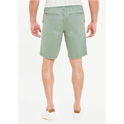 Cotton Stretch Drawstring Shorts