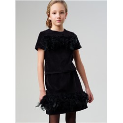 Комплект для девочки: джемпер, юбка