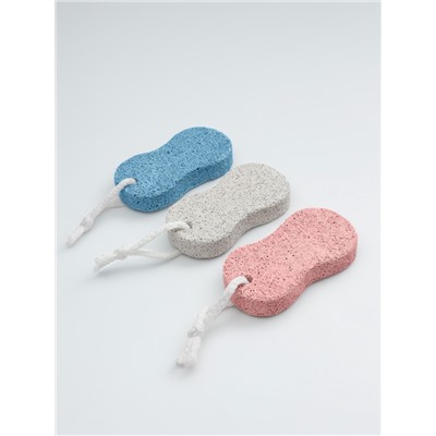 Пемза для педикюра «Бесконечность», с подвесом, 9.5×4.5 см, в коробке, МИКС