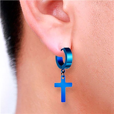 Моно серьга с замком кольцо арт. 13 1470 (id 254140)
