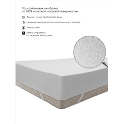 Наматрасник водонепроницаемый ДВОЙНАЯ фиксация Реноме