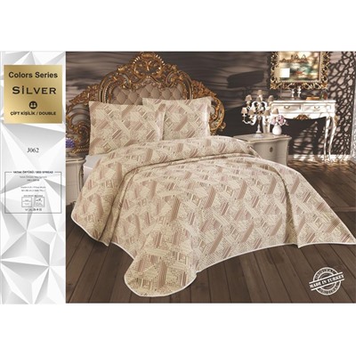 Жаккардовое Покрывало 240x260 см с 2-мя Наволочками 60x80 см Colors Seri - My Bed