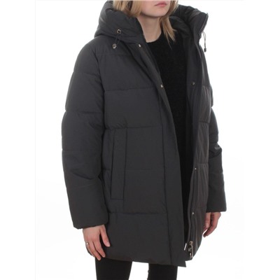 2405 DK. GRAY Куртка зимняя женская (200 гр. холлофайбер)