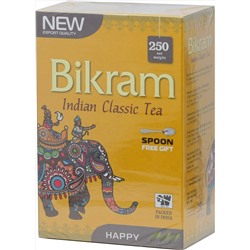 Bikram. Купаж Ассам и Дарджилинг + ложка 250 гр. карт.пачка
