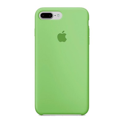 Силиконовый чехол для iPhone 7 Plus / 8 Plus салатовый