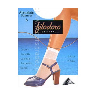 Носки женские Absolute Summer 8 Дроп Filodoro Classic [2 пары]