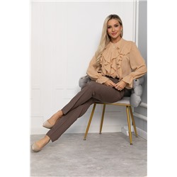 Блуза Розалинда (бежевая) Б13687-5М