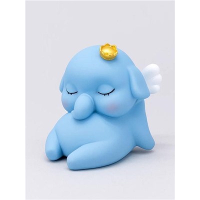 Копилка "King elephant", blue (14 см), пластик