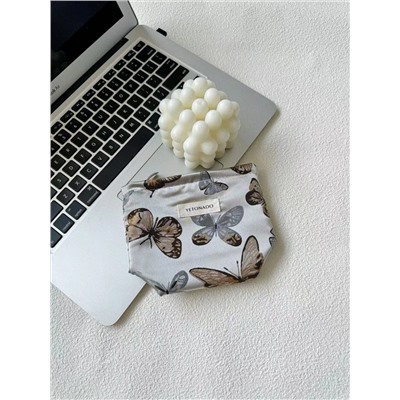 Retro capacious cosmetic bag, handheld organizer bag to go out, travel bag, liner, Chinese style