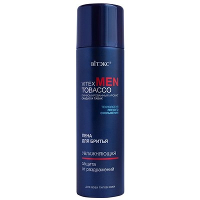 BITЭКС MEN TOBACCO Пена для бритья Увлажняющая 250 мл