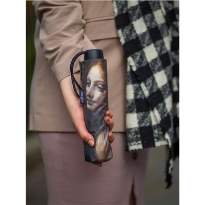 L849-4434 AngelfromTheVirginOfTheRock (Мадонна в скалах,Л.Винчи) Зонт женский механика Fulton