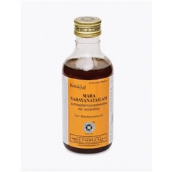 MAHA NARAYANATAILAM, Kottakkal 200 ml , артроз, ревматизм, подагра, варикозное расширение вен, паралич, мигрени
