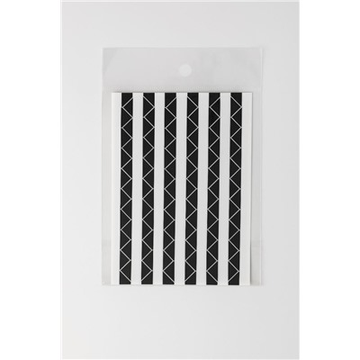 Наклейки-уголки "Classic", black-white