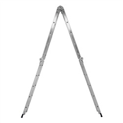 Лестница шарнирная алюминиевая, 4 х 5 ступеней, Сибртех