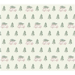 Ткань Рогожка / Елочки 1