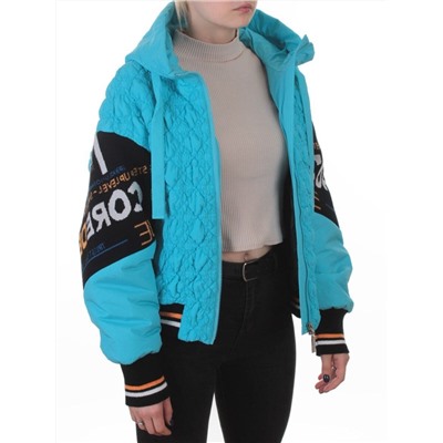 705 TURQUOISE Куртка демисезонная женская (100 гр. синтепон)