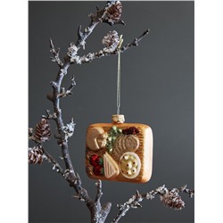 Набор ёлочных украшений Christmas feast из коллекции New Year Essential, 4 шт.