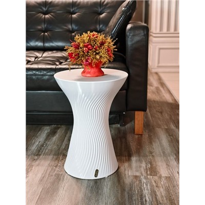 Столик журнальный SHT ТАМ-ТАМ
                        белый перламутр