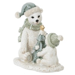 Фигурка декоративная "Медвежата", L9 W5,5 H8,5 см