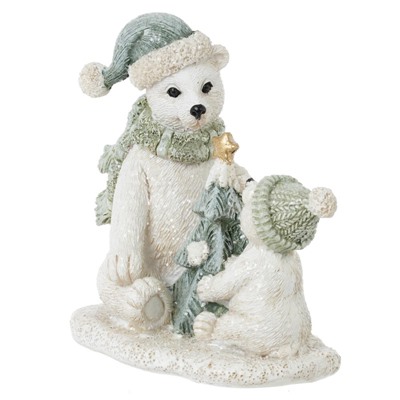 Фигурка декоративная "Медвежата", L9 W5,5 H8,5 см