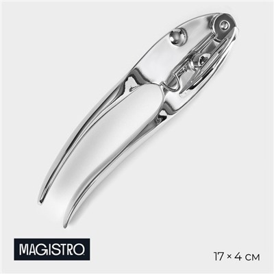 Нож консервный Magistro Volt, нержавеющая сталь, серебристый