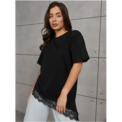 Футболка "Люкс" Черный женская