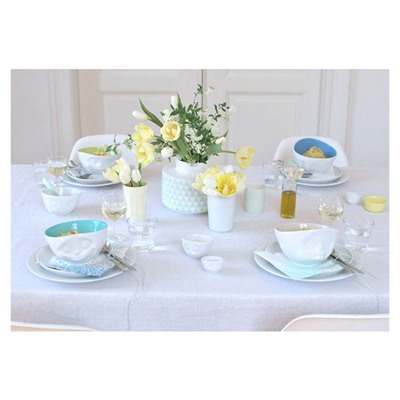 Чаша Tasty, 500 мл, белая/хаки