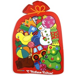 Пазл Woodlandtoys "Мешок с подарками"