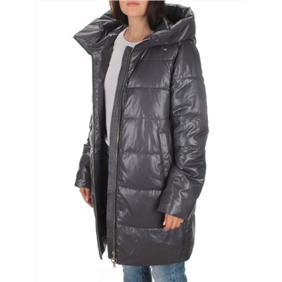 S21121 DK.GRAY Куртка зимняя женская (150 гр. холлофайбера)