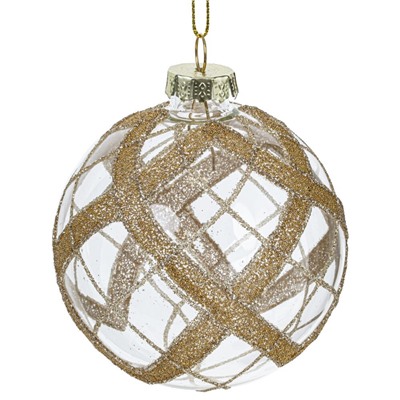 GAEM Набор из 12шт Украшение новогоднее "Шар", D 8 см, L35 W25 H8,5 см