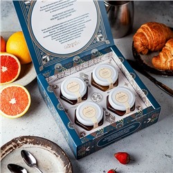 Sweet collection (Миндальный смузи; Манговый дайкири; Клубничный кобблер; Шоколадный шерри)
