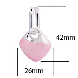 Серьги с замком кольцо арт. 13 4563 (id 286025)