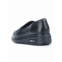 03-5317 BLACK Полуботинки женские (натуральная кожа)