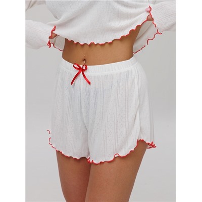 Женская пижама П-105(Трн риб) / Молочный