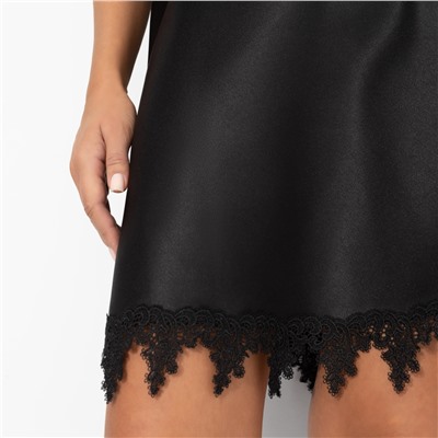 Юбка атласная с кружевом, Тайный знак (звезда)