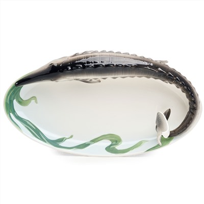 БЛЮДО ОВАЛЬНОЕ LEFARD "ОСЁТР" 26.5*14.5*8 СМ (КОР=12ШТ.)