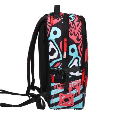 Рюкзак молодежный 39×30×17, эргономичная спинка, deVENTE Label 19L, + usb Gravity, 7032438