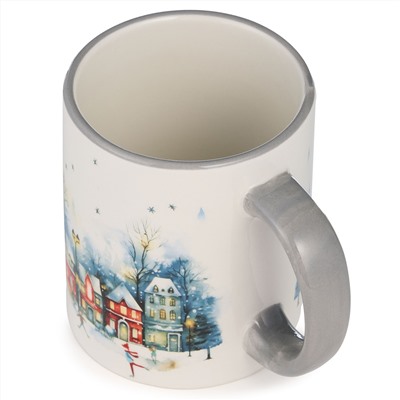 КРУЖКА AGNESS "С НОВЫМ ГОДОМ!" 320 МЛ,11,5*8*9,5 СМ