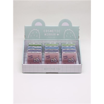 Набор зеркал «Happy Animals» шоу-бокс 12 шт. (4 цвета)