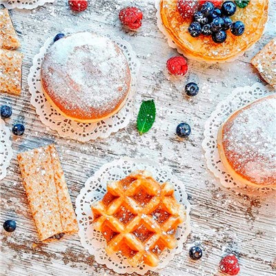 Aviora Салфетка бумажная ажурная, 10 см., 250 шт.